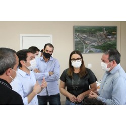 Alexandre Curi anuncia verba estadual para reforma do Ginásio Municipal Reginaldo Miguel Costa, em Balsa Nova